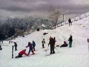 Auli Ski Training