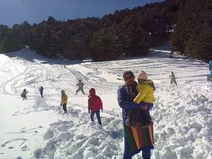children holiday trip to auli